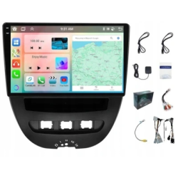 TOYOTA AYGO 2005-2014 ANDROID GPS USB WIFI BLUETOOTH CARPLAY ANDROID AUTO 4GB 64GB QLED